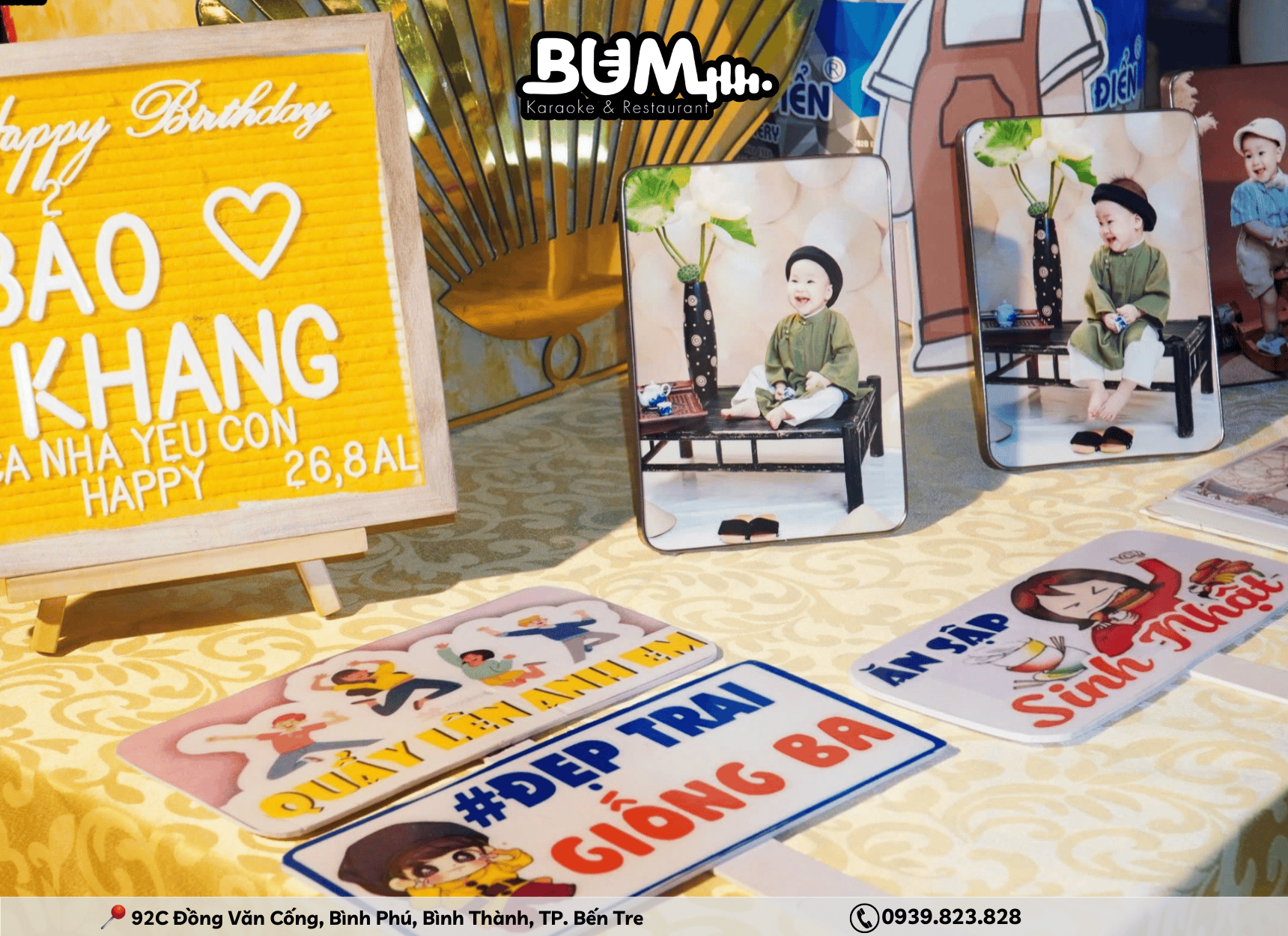 Trang trí tiệc theo yêu cầu